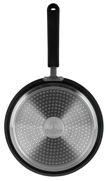 Сковорода блинная Rondell RDA-1408 круглая 22см покрытие: Xylan Plus ручка несъемная (без крышки) черный фото 4