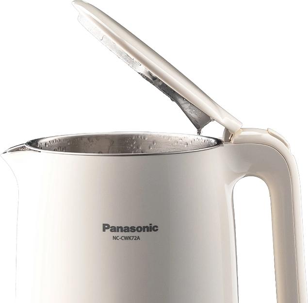 Чайник электрический Panasonic NC-CWK72A 1.5л. 1500Вт бежевый корпус: полупропилен/нержавеющая сталь фото 3