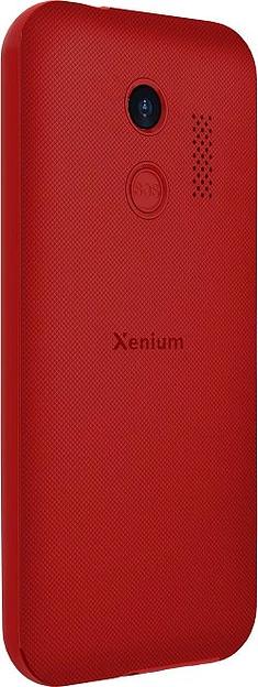 Мобильный телефон Xenium X718 красный моноблок 2Sim 1.77" 128x160 Spreadtrum ThreadX RTOS 0.3Mpix GSM900/1800 MP3 фото 4