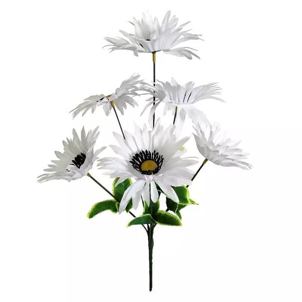 Букет ромашек 6 голов 38см 331-041 фото 2