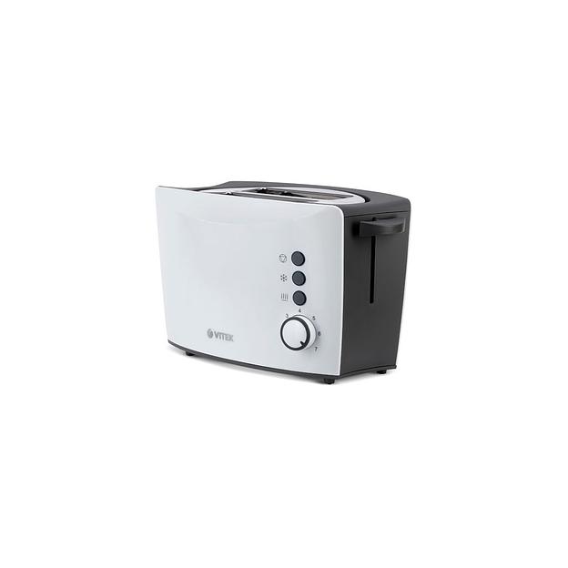 Тостер Vitek VT-7166, черный/белый фото 1