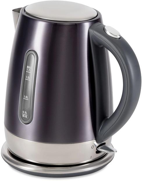 Чайник электрический Hyundai HYK-S7777 1.7л. 2200Вт графит/серебристый корпус: стекло фото 9