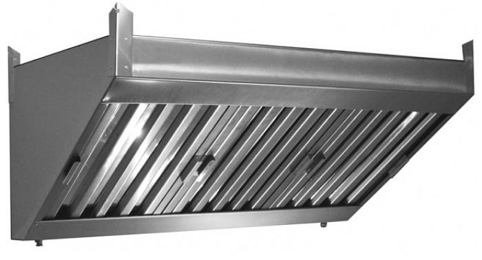 Зонт вытяжной нержавеющий ИЗВП-1 фото 1