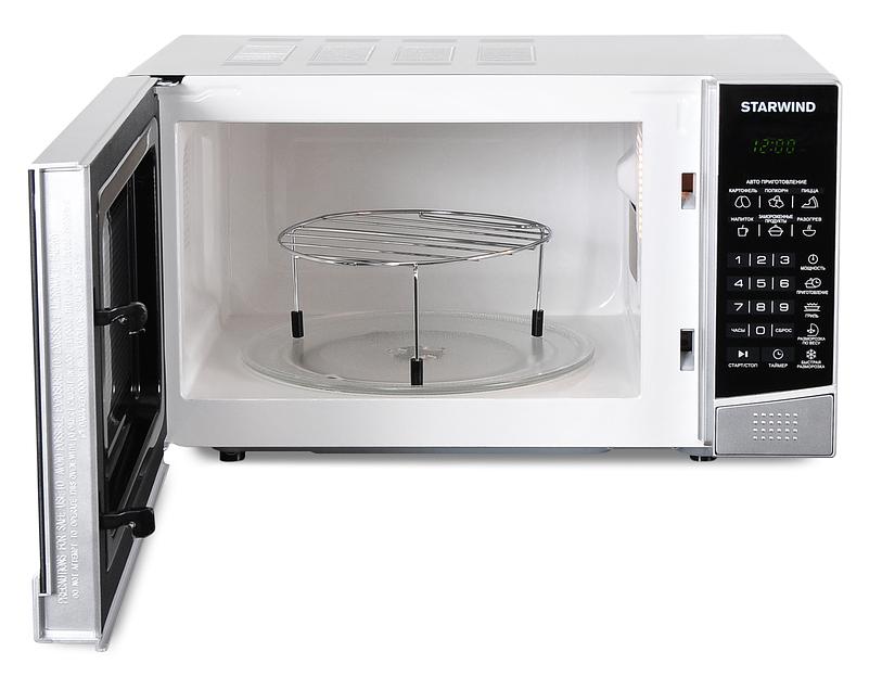Микроволновая Печь Starwind SMW2820 20л. 700Вт серебристый/черный фото 5