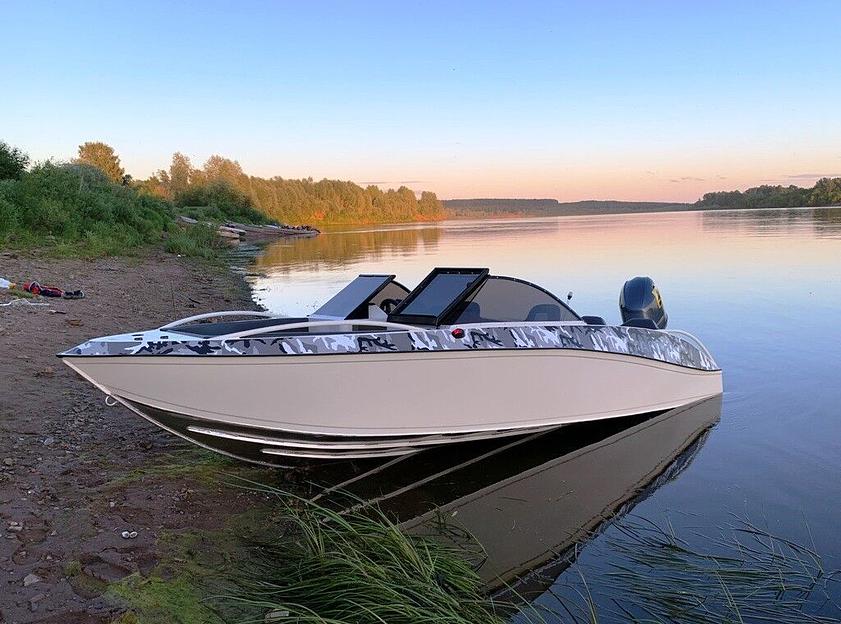 Алюминиевый катер Тактика 550 Боурайдер(Bowrider), 535*210*100 см фото 5