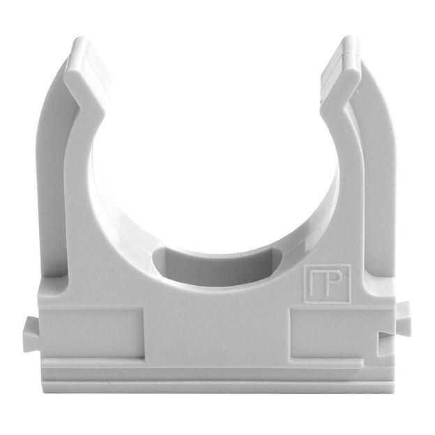 Промрукав 02720 Крепеж-клипса для трубы 20мм (пластм.) фото 1