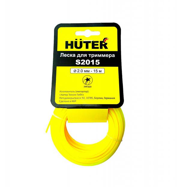 Леска для садовых триммеров Huter S2015 d=2мм L=15м для Huter GET-1200SL (71/1/10) фото 1