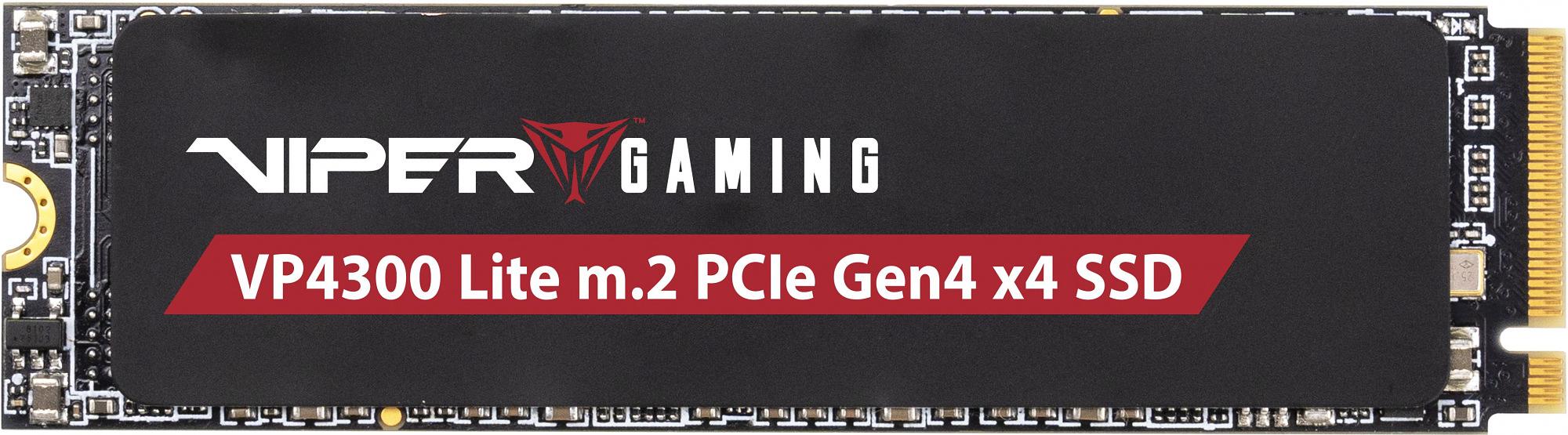 Накопитель SSD Patriot PCIe 4.0 x4 500GB VP4300L500GM28H Viper VP4300 Lite M.2 2280 фото 1