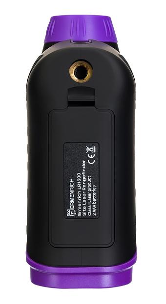 Лазерный строительный дальномер Ermenrich LR1500, фиолетовый 84085 фото 7