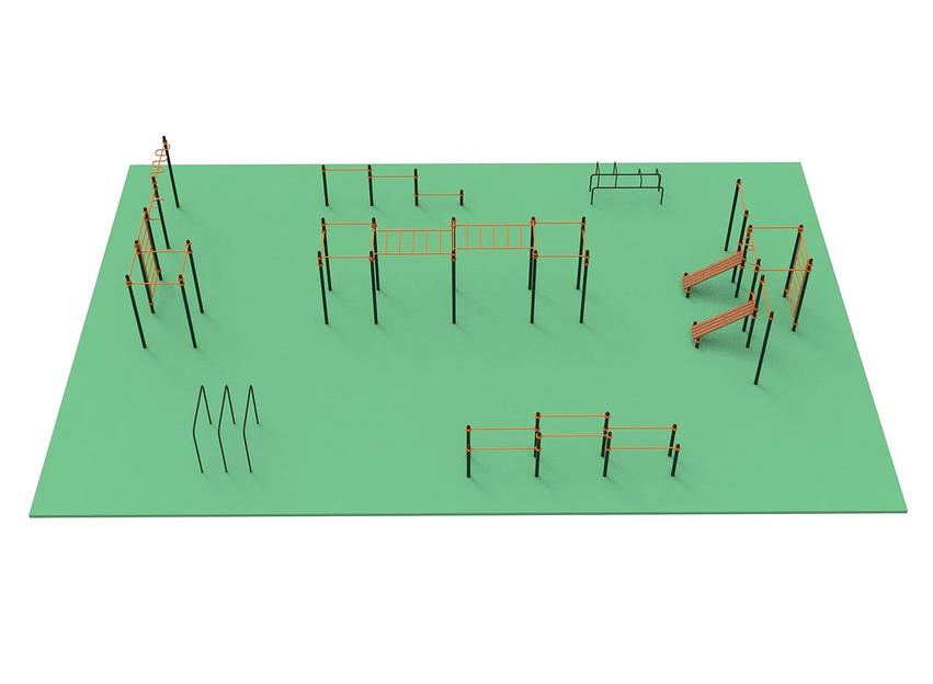 Воркаут площадка DLG «WP-3027» фото 1