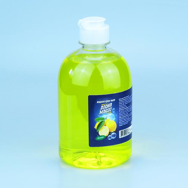 Жидкое крем-мыло Diona Magic лимон ПЭТ 500мл(пуш-пул) фото 3