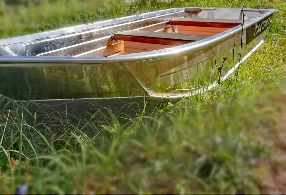 Алюминиевая лодка Тактика 270, 270*100*35 см фото 5