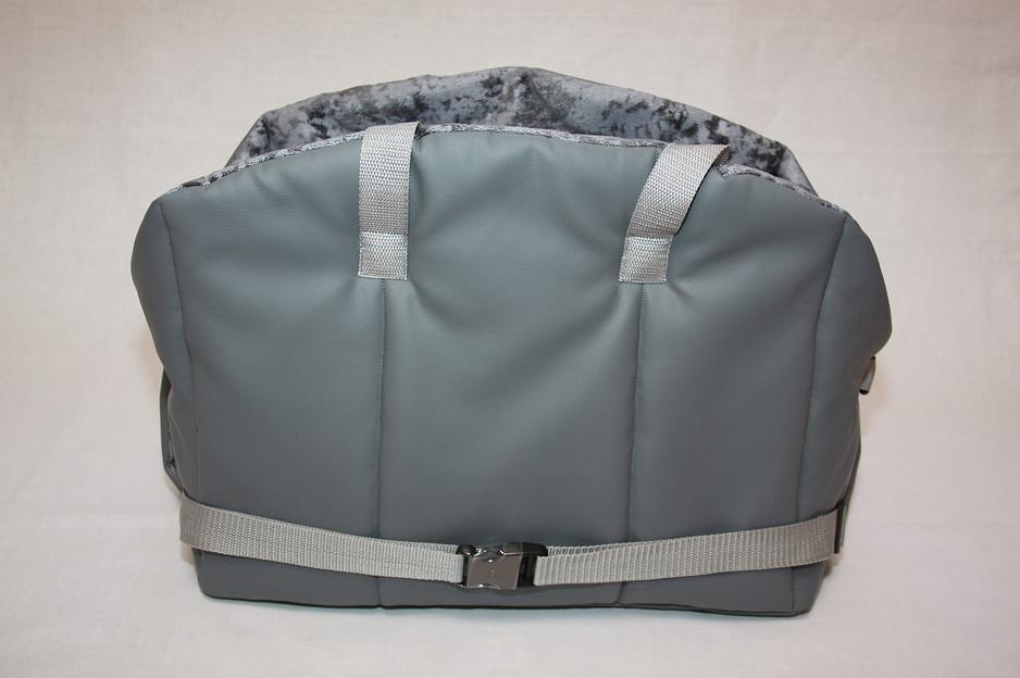 Сумка-переноска Тутси-авто 3 в 1 (эко-кожа) №1 серый Барс для домашнего питомца ОПТ фото 6