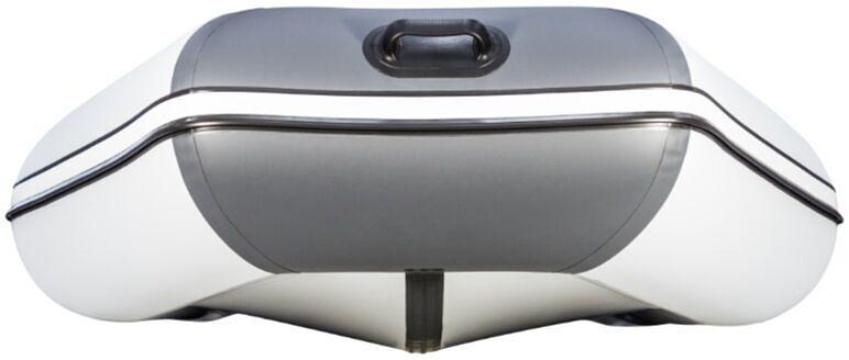 Лодка Аква 2900 слань книжка, киль, 2900*1420*400 мм., цвет: серый-графит фото 6