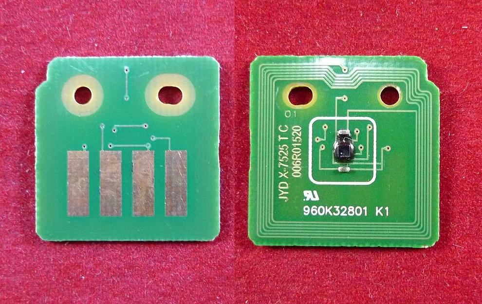 Чип Xerox WorkCentre 7525/7530/7535/7545/7556/7855/7830/7835/7845 (006R01520) Cyan, 15K ELP Imaging® фото 1