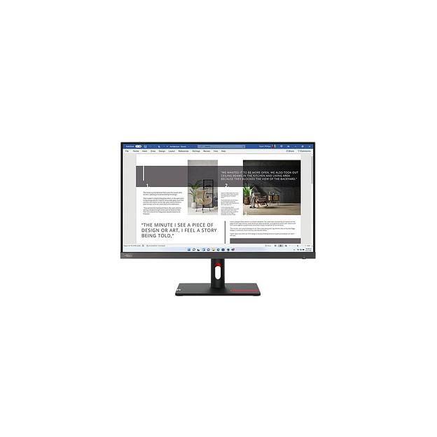 27" Монитор Lenovo ThinkVision S27i-30, 1920x1080, IPS, 100Гц, 2хHDMI, черный [63dfkat4uk] фото 1