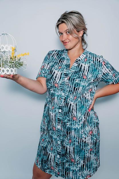 Халат женский модель 24492 ОПТ фото 3