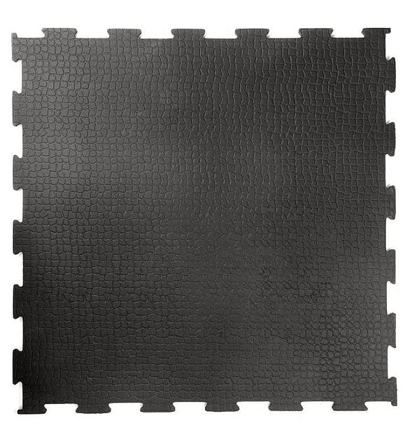 Покрытие Грандпол, толщина 12 мм, Цвет Черный RAL 9005, Толщина модуля 12 мм. фото 1