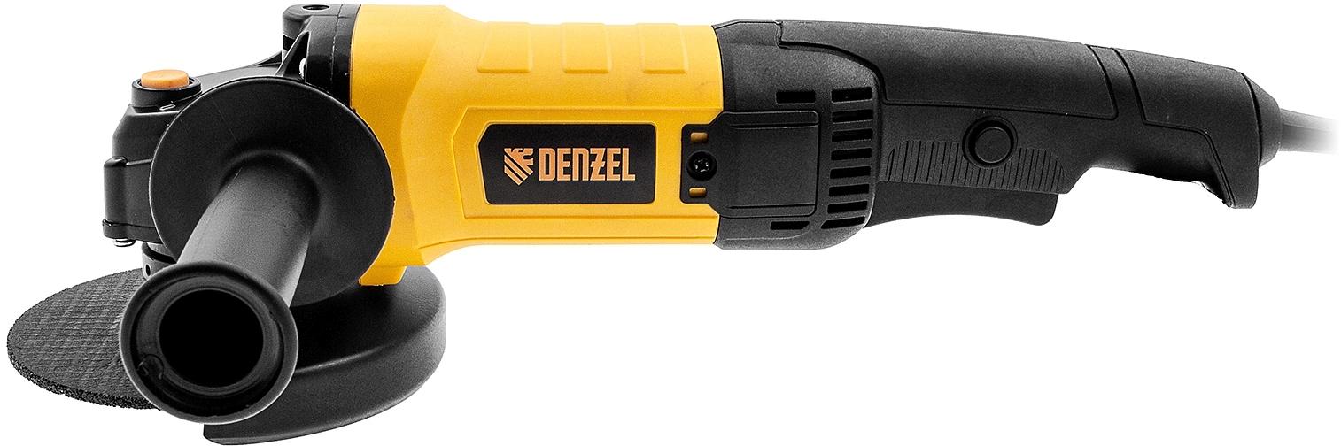Машина шлифовальная угловая AGH125-1200A, 1200 Вт, 125мм, 11000 об/мин Denzel фото 5