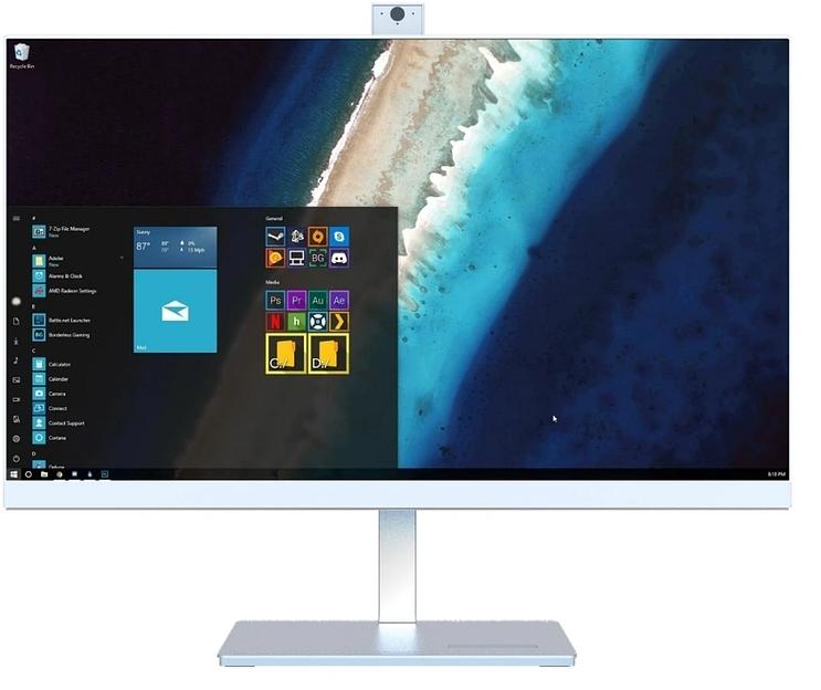 Моноблок IRU Tactio 23IH6W 23.8" Full HD i5 12400 (2.5) 16Gb SSD1Tb UHDG 730 Free DOS WiFi BT Spk 120W Cam белый 1920x1080 фото 1