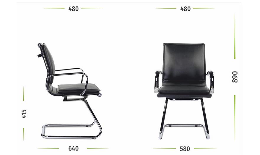 Конференц-кресло для руководителя СН-301 Кайман фото 4