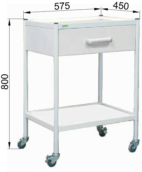 Стол манипуляционный (процедурный) с выдвижным ящиком серия «Эко» Э-047-СП фото 2