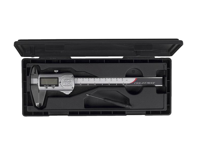 Штангенциркуль ШЦЦ-1-150 0,01 электр. в/защищ. IP67 SHAN с поверкой фото 2