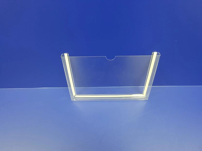 Карман из пластика Пэт информационный самоклящийсяф-а5 объемный (горизонтальный) фото 3