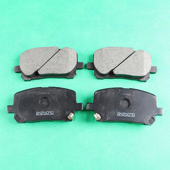 Колодки тормозные дисковые AN-667 WK Akebono фото 1