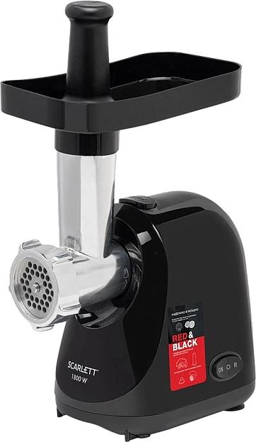 Мясорубка Scarlett SC-MG45S75 черный / красный фото 2