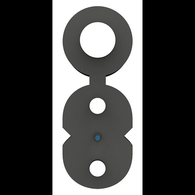 Кабель оптический Alpha Mile FTTx, с дополнительным несущим элементом (проволока 1.0 мм), 1 волокно фото 2