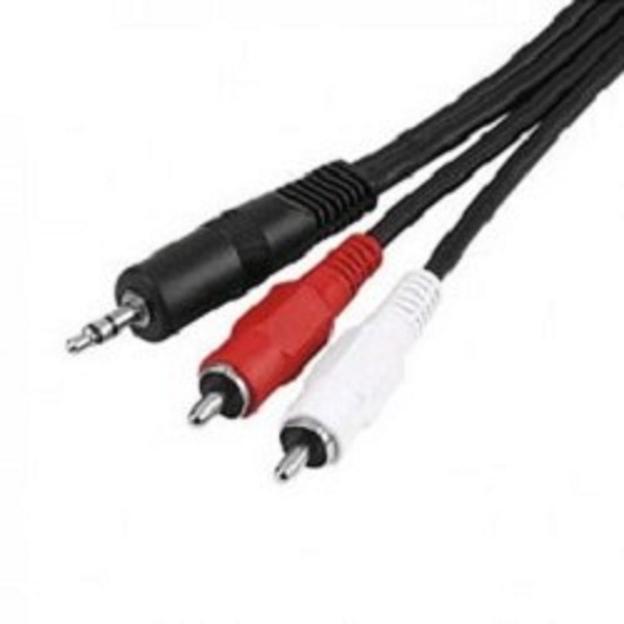 5bites AC35J2R-050M Кабель 3.5 Jack/M - 2*RCA/M, 5м, стерео фото 1