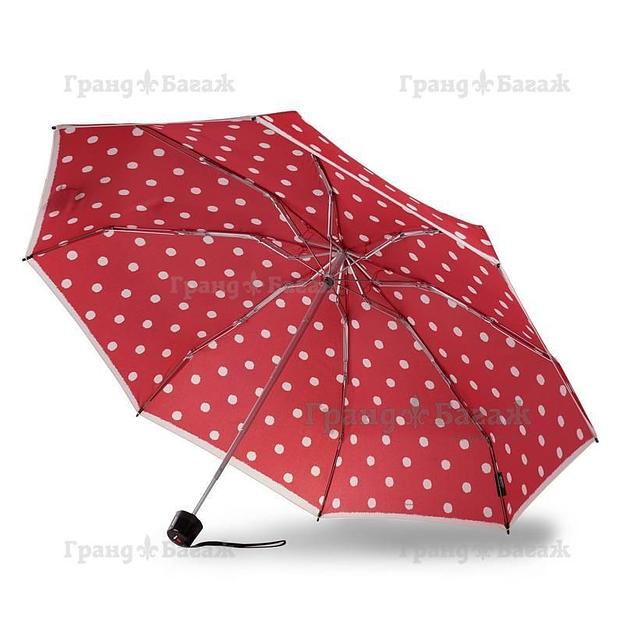 Зонт Knirps женский механический T.010 Small Manual DOT ART RED 9530104903 фото 3