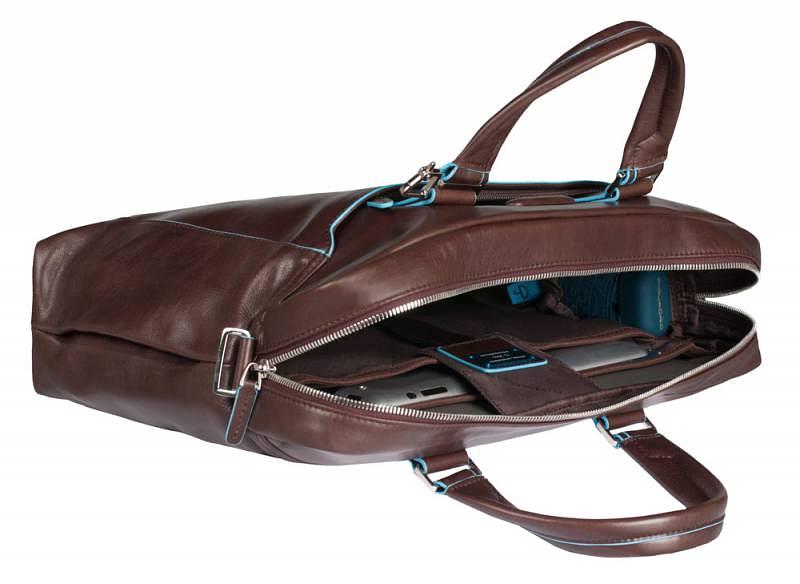 Сумка Piquadro Blue Square CA3335B2/N черный натур.кожа фото 3