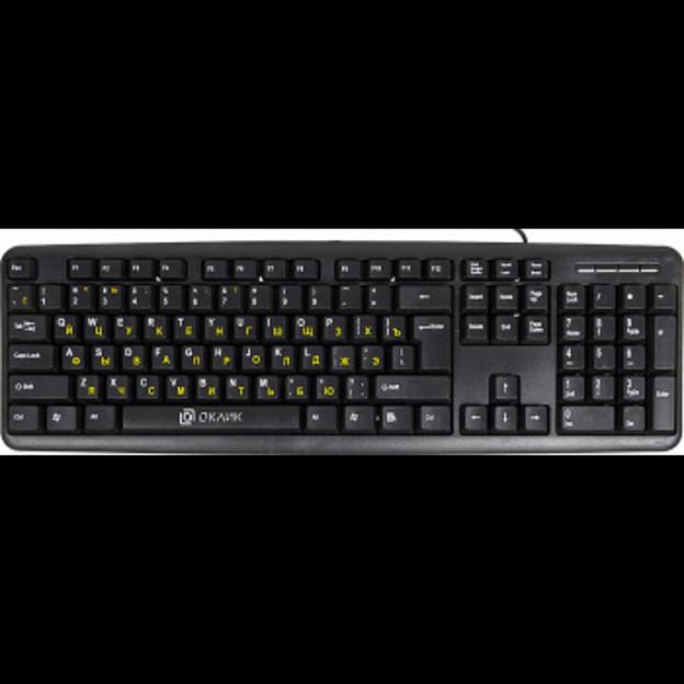 Клавиатура Oklick 130M черный USB [337077] фото 2