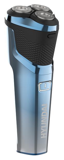 Бритва роторная Hyundai H-SH8089 реж.эл.:3 питан.:аккум. серебристый фото 3