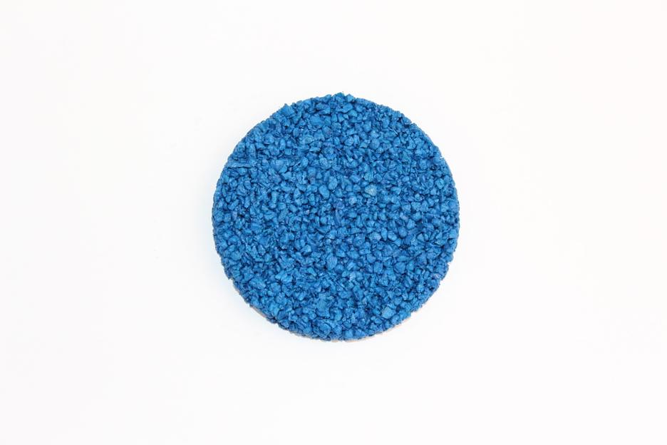 Резиновая крошка EPDM 2-4 мм синяя ОПТ фото 1