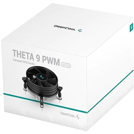 Cooler Deepcool THETA 9 PWM 1700 {Soc-1700 4pin, 18-45dB, Al, 95W, 269g, low-profile} фото 3