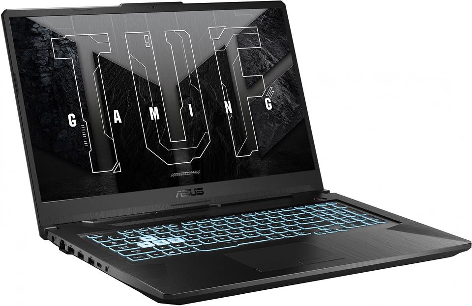 Ноутбук Asus TUF Gaming A17 FA706NFR-HX007 Ryzen 7 7435HS 16Gb SSD512Gb NVIDIA GeForce RTX 2050 4Gb 17.3" IPS FHD (1920x1080) noOS black WiFi BT Cam (90NR0JW5-M00080) фото 2