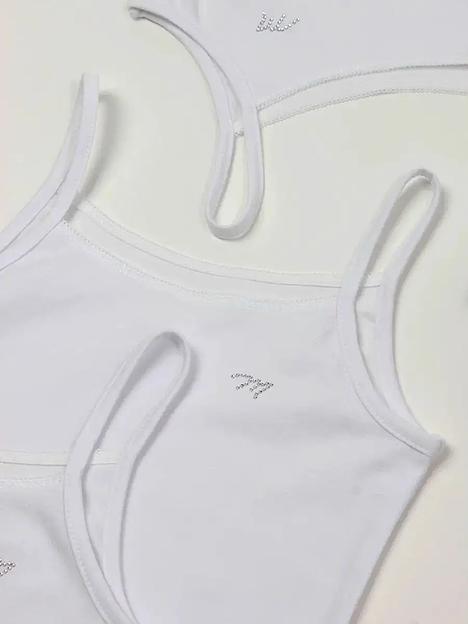 Майка для девочки Melon белый, арт.RUM1FSW ОПТ фото 4