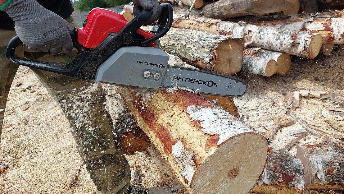 Бензопила Интерскол ПЦБ 180-14 2400Вт 2л.с. дл.шины:14" (35cm) (875.0.0.40) фото 8