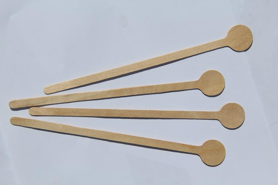 Размешиватель фигурный, одноразовый 180 мм фото 3