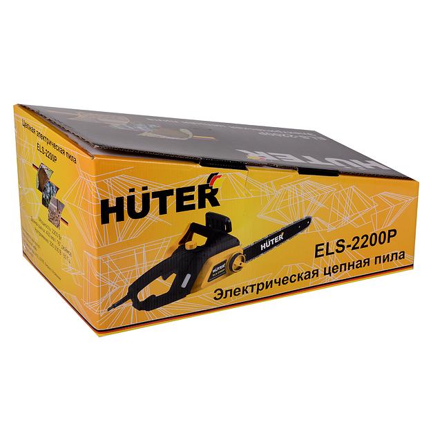 Электрическая цепная пила Huter ELS-2000P 2000Вт дл.шин.:16" (40cm) фото 5