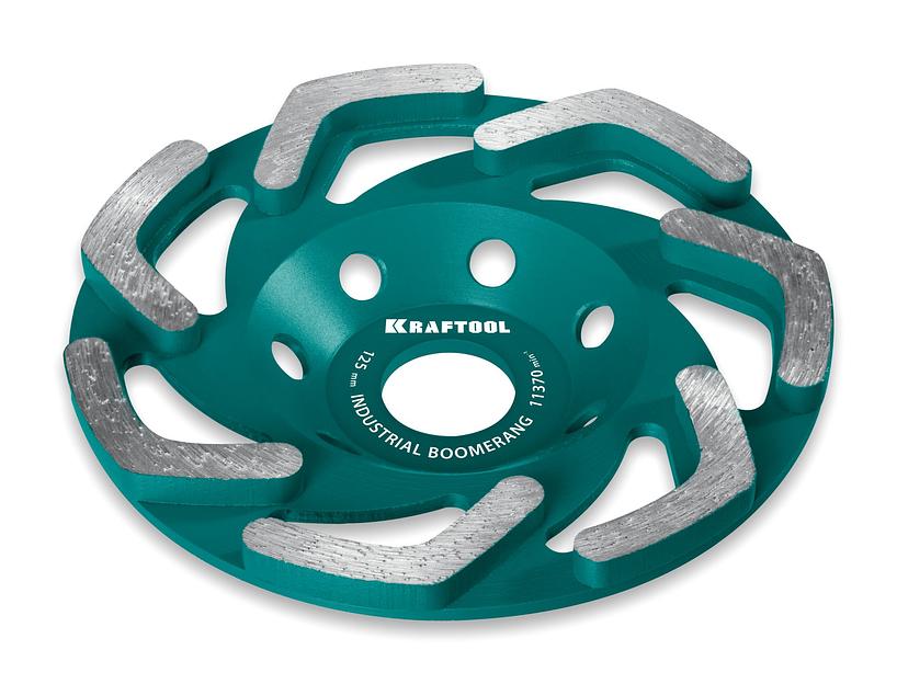 KRAFTOOL Boomerang d 125 мм, сегментная алмазная чашка, INDUSTRIAL (33445-125) фото 1