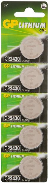 Батарея GP CR2430 (5шт) блистер фото 3