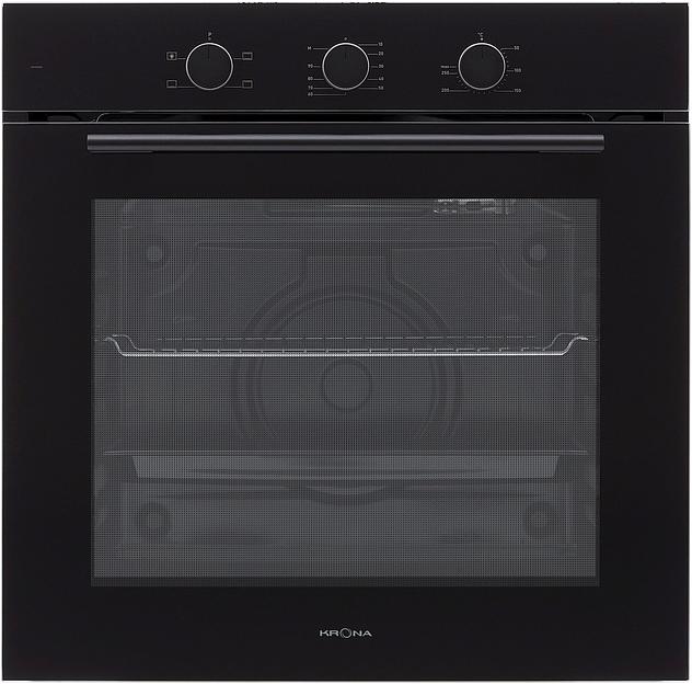 Духовой шкаф Электрический Krona Element 60 BL/BL черный фото 1