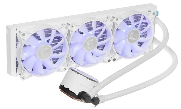 Кулер для процессора MULTI SOCKET MAG CORELIQUID E360 WHITE MSI фото 1