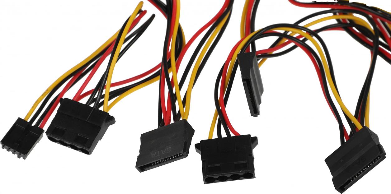 Блок питания Formula ATX 700W AC KCAS PLUS 700 80+ bronze (20+4pin) APFC 120mm fan 7xSATA RTL фото 9