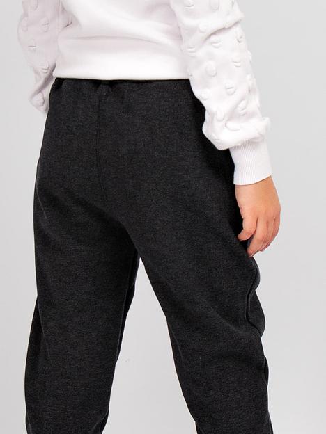 Брюки для девочки Соль&Перец тёмно-серый, арт.SP24115 ОПТ фото 4