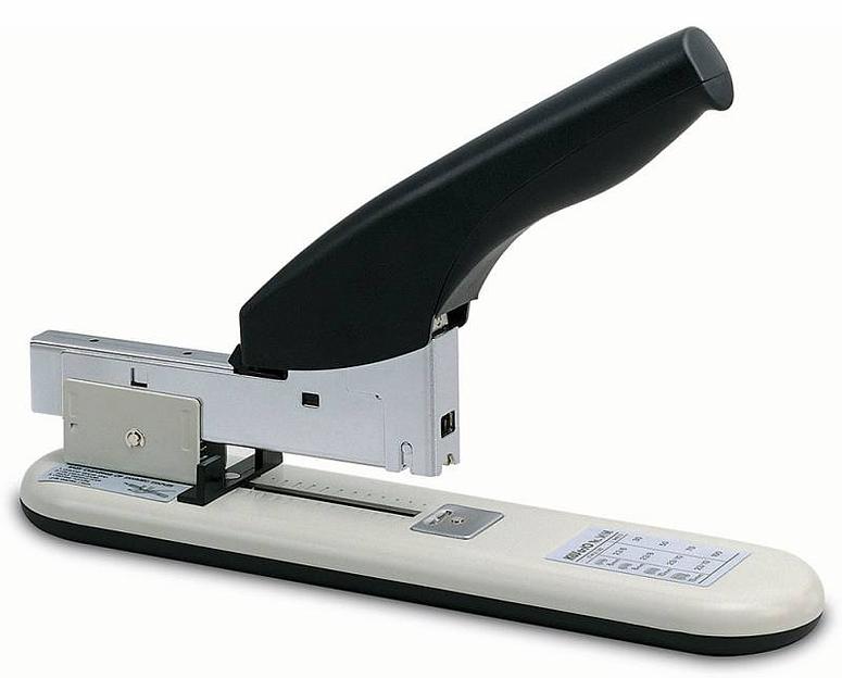 Степлер настольный Kw-Trio 50SBN 23/6 23/8 23/10 23/13 (100листов) серый/черный фото 1